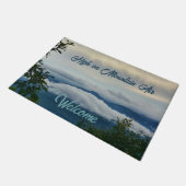 ブルーリッジマウンテンズレンジウェルカム ドアマット (アングル)