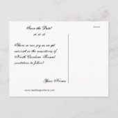 ブルーリッジマウンテンズ日付を保存 案内ポストカード (裏面)