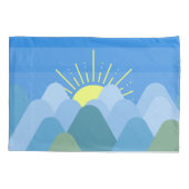 ブルーリッジマウンテンズ 枕カバー (裏面)