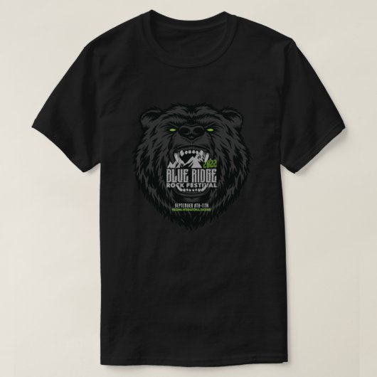 ブルーリッジロックフェスティバル2022クラシックTシャツ Tシャツ (デザイン正面)