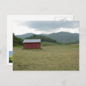 ブルーリッジ山とバ失ったン、天国 ポストカード (正面/裏面)