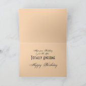 ブルーリッジ山折りグリーティングカード カード (内部)