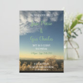 ブルーリッジ結婚式招待状 招待状 (スタンド正面)