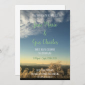 ブルーリッジ結婚式招待状 招待状 (正面/裏面)