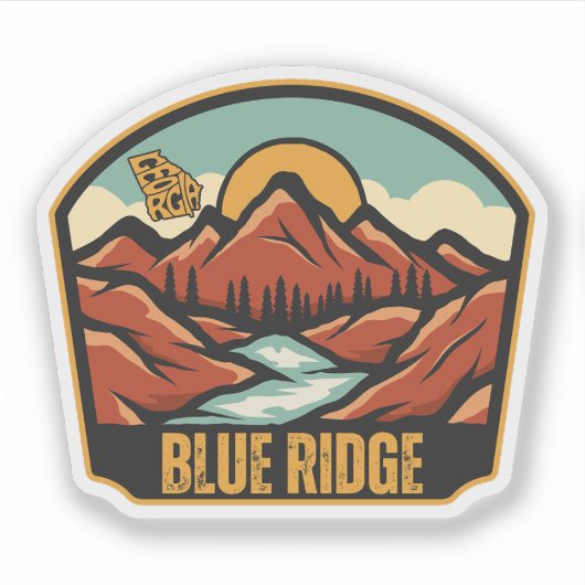 ブルーリッジ、ジョージア シール (正面)