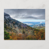 ブルーリッジ・スモーキー・マウンテンズ・パークウェイ ノースカロライナ ポストカード (正面)