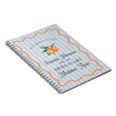 ブルーリトルかわいこちゃんお気に入りの誕生日 ノートブック (右側)