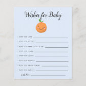 ブルーリトルかわいこちゃんがベビーカードを希望 (正面)