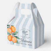 ブルーリトルかわいこちゃんオンザウェイシトラスベビーシャワー フェイバーボックス (正面)