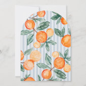 ブルーリトルかわいこちゃんシトラスバースデーパーティー 招待状 (裏面)