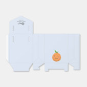 ブルーリトルかわいこちゃんテーマベビーシャワー フェイバーボックス (折り畳みなし)