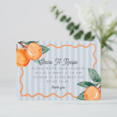 ブルーリトルかわいこちゃんパステルシトラス共有アレシピ エンクロージャーカード (スタンド正面)