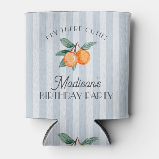 ブルーリトルかわいこちゃん柑橘系バースデーパーティーウィーズ 缶クーラー (正面)