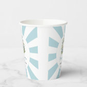 ブルーリトルカボチャ男の子ベビーシャワー紙カップ 紙コップ (左)