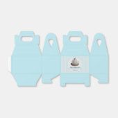 ブルーリトルダンプリング赤ちゃんシャワーお気に入りボックス フェイバーボックス (折り畳みなし)