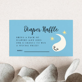 ブルーリトルブオムツラッフルチケット エンクロージャーカード