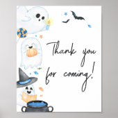 ブルーリトルブハロウィーンありがとう来ありがとう ポスター (正面)