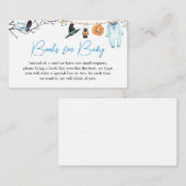 ブルーリトルブハロウィーンブズベビー エンクロージャーカード (正面/裏面)