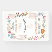 ブルーリトルブハロウィーン2回目の誕生日へようこそ 横断幕 (横)