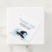 ブルーリトルブー幽霊ウィッチベイビーシャワースクエア フェイバータグ (インサイチュ)