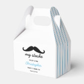 ブルーリトルマンムスヒー誕生日パーティー フェイバーボックス (正面サイド)