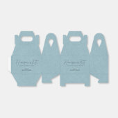 ブルーリネンシンプルスクリプトハングオーバー回復キット フェイバーボックス (折り畳みなし)