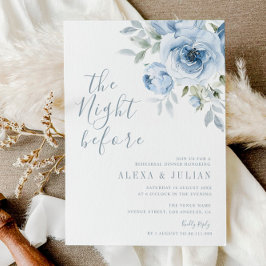 ブルーリハーサル前の夜 招待状