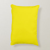 ブルーリバーシブルのレモンスライスパターン アクセントクッション (裏面(縦))