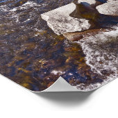 ブルーリバーパターン、ブリッケンリッジ ポスター (角)