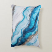 ブルーリバー大理石 アクセントクッション (裏面(縦))