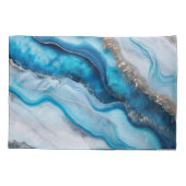 ブルーリバー大理石 枕カバー (裏面)