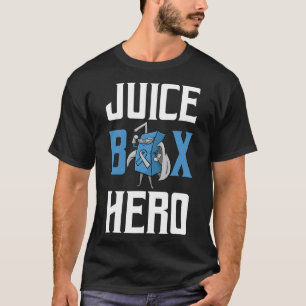 ブルーリボンの内分泌学者 ジュースボックスヒーロー 糖尿病 Tシャツ