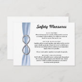 ブルーリボンシルバーインフィニティ安全対策 エンクロージャーカード (正面/裏面)