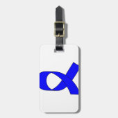 ブルーリボンスケッチ ラゲッジタグ (正面縦)