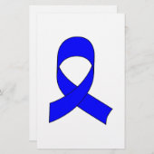 ブルーリボンスケッチ 便箋 (正面/裏面)