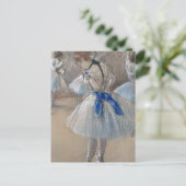 ブルーリボンダンサーエドガーデガ ポストカード (スタンド正面)