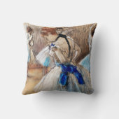 ブルーリボンダンサー、エドガー・デガ クッション (裏面)