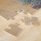 ブルーリボンダンサー、エドガー・デガ ジグソーパズル (側面)