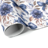 ブルーリボンボーコケットジスティアルジミレニアル ラッピングペーパー (ロールコーナー)