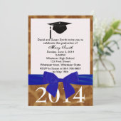 ブルーリボン及びキリン卒業招待状 招待状 (スタンド正面)