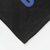 ブルーリボン女性結腸鏡結腸直腸結腸管 フリースブランケット (角)