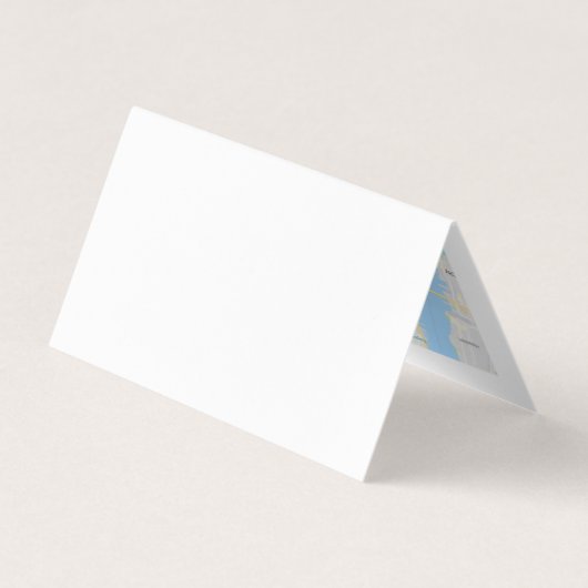 ブルーリボン開会式の写真/マップカード 名刺 (裏面)