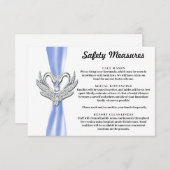 ブルーリボン シルバースワン 安全対策 エンクロージャーカード (正面/裏面)