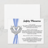 ブルーリボン シルバー スワン 安全対策 エンクロージャーカード (正面/裏面)