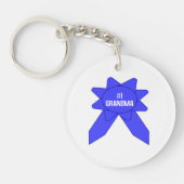 ブルーリボン#1おばあちゃん キーホルダー (正面)