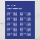 ブルーリモダンップス、化粧ア広告ーティスト チラシ (裏面)