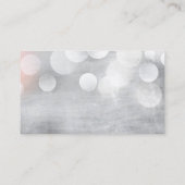 ブルーリモダンボンアポイントメント名刺 予約カード (裏面)