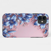 💙ブルーリリーの花ギフト 自然派さんに💙 Case-Mate iPhoneケース (裏面(横))