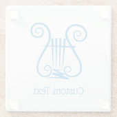 ブルーリレ ガラスコースター (裏面)