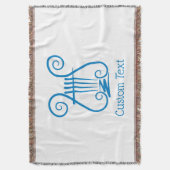 ブルーリレ スローブランケット (正面縦)